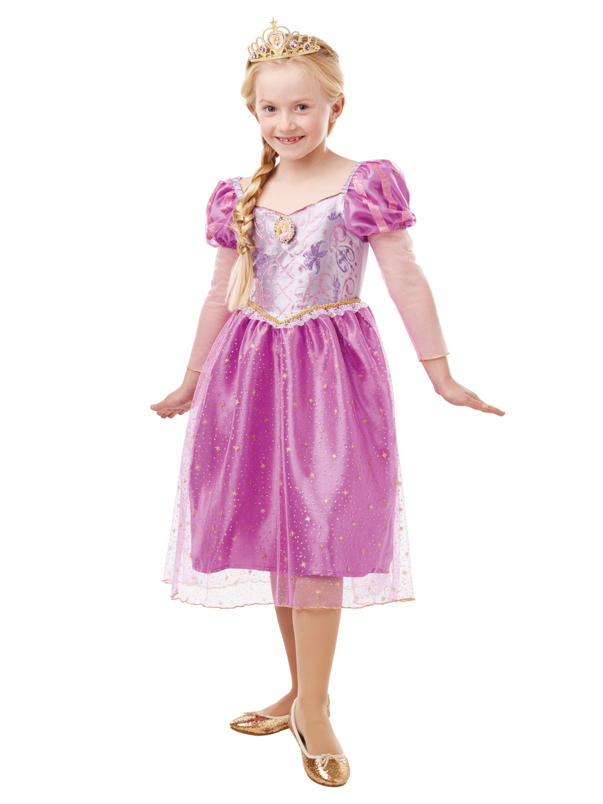 Rapunzel Glitter & Sparkle Costume Child – Costume Closet